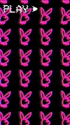 an abstract pattern with pink and blue lines on black background, which has the word blay written in white