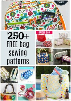 the sewing pattern book has many different patterns and designs to choose from, including handbags