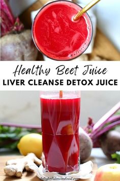 Liver Cleanse with This Detox Beet Juice Recipe! Cleanse your liver and energize your body with this detoxifying beet juice! Use a juicer or blender to create this nutrient-packed drink, perfect for your detox juice cleanse. Beet detox juice, detox beet juice, liver cleanse, beet liver detox juice, juice cleanse beet. Vegetarian Breakfast Recipes, Detox Water Recipes, Healthy Drink