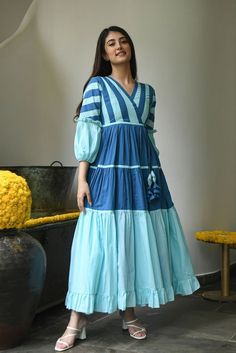 Sky Blue Dobby Kurta Shirt 2024 #womendress #Traditional #Ideas #Ethnic #Suits #Model #Outfits  #Casual #DesiWear #Suits #Kurti #Kurtis #SimpleKurtis #new2024 New Model Frock Design 2024, Cotton Frock Designs For Women, Pooja Design, White Kurtis, Fashion Kurti, Traditional Ideas, New Dress Pattern, Abaya Online, Kurta Shirt