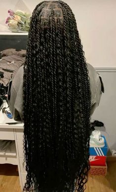 Knotless Goddess Twists, Medium Twists, Island Twist Hairstyle, Long Twists, Goddess Twist, Island Twist