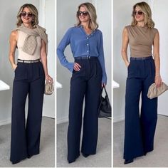 Classic Color Combinations Outfits, Marlene Hose, Elegance Dress, Sailor Jean, Ig Bio, Luxury Photography, Business Casual Outfits For Work