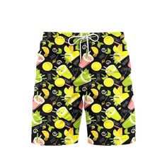 Tropical Detox Cocktail Beach Shorts For Men Cheap Printed Swim Trunks For Beach, Cocktail Beach, Mens Beach Shorts, Water Body, Tropical Fashion, Cocktail Outfit, Orange Fox, Men Beach, Beach Volleyball