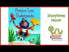 (1) Pirates Love Underpants | Kids Books Read Aloud - YouTube Songs Videos, Social Thinking, Read Alouds, Pirate Theme, Kids Books, Story Book, Fancy Pants, Treasure Hunt, Read Aloud