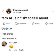 two tweets are shown with the caption'ferb af'an'sht to talk about