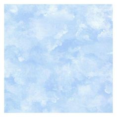 IT7388 Atrium Clouds Prepasted SureStrip Wallpaper - wallcoveringsmart York Wallcoverings, Light Blue, Pastel, Blue, White