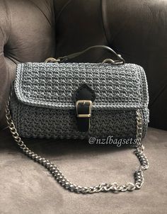 If you want to see my other handmade knit bags; https://www.etsy.com/shop/yarnisland?ref=seller-platform-mcnav&section_id=27294020 This bag is crochet with %100 cotton macrame yarn. It has a removable chain strap. Can be used as clutch when chain is removed. Quite fashionable shoulder bag. The interior is fabric lined. This round bag would be unique gift to give someone or to buy yourself. Approximate measures; Height : 18 cm, 7,09 inches Width : 26 cm, 10.2 inches *Ready to ship *3-5 workin Crochet Shoulder Bag As Gift, Handmade Crochet Crossbody Bag For Everyday, Everyday Handmade Crossbody Crochet Bag, Chic Crochet Bag With Chain Strap For Everyday, Crochet Clutch Bag For Everyday Use, Elegant Crochet Tote Shoulder Bag, Crochet Clutch Shoulder Bag For Daily Use, Daily Use Crochet Clutch Shoulder Bag, Chic Crochet Crossbody Shoulder Bag