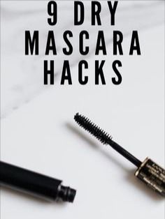 Dry Mascara, Best Mascaras, Smudge Proof Mascara, Daily Makeup Routine, Easy Hacks, Waterproof Liquid Eyeliner, Mascara Makeup