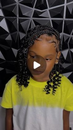 Children Braids Hairstyles Black, Braid Styles For Little Black Girls Kids, Toddler Box Braids For Kids, Knotless Box Braids For Kids, Kids Box Braids Styles Children, Braided Cornrow Hairstyles For Kids, Girl Braids Hairstyles Kids Black, Kid Box Braids, Natural Braided Hairstyles For Kids