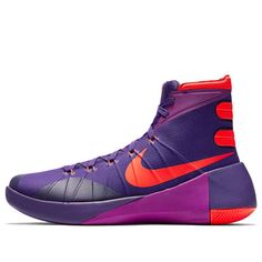 Nike hyperdunk 2015 'Purple Orange' 749562-565 Hyperdunk 2015, Nike Hyperdunk, Adidas Crazy, Fashion Performance, Purple Orange, Stylish Sneakers, Perfect Pair, Nike Shoes, Your Perfect