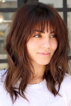 Bangs With Medium Hair, Haircut Inspiration, Hair 2018, Jane Fonda, Medium Length Hair Cuts, Medium Hair, Vintage Hairstyles