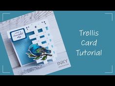 a card with the words trelliss card tutor on it and an image of a bird