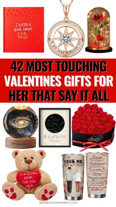 valentine's day gifts for her that say it all