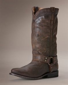 Wyatt Harness Shiny Shoes, The Frye Company, Boots Cowgirl, Cinderella Shoes, Boots Cowboy, Harness Boots, Bags For Men, Comfortable Boots