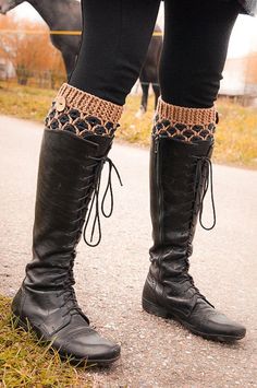 "Take these stylish Diamond pattern crochet boot cuffs made of a very soft merino yarn with the vintage wooden button touch. Pick your color from the drop-down menu. Wrap you legs in the wool comfort of our merino wool leg warmers. These hand knit boot toppers will be your new favorite this winter! ✓ Gift packaged. ✓ Made in a smoke free home. Choose your size on drop down menu when ordering. Size options below: **Cuffs have about a 2\" stretch allowance** XS-S - 11-12\" calf circumference S-M - Cozy Brown Boots For Cold Weather, Brown Leg Warmers For Fall, Fall Season Crochet Leg Warmers, Casual Crochet Leg Warmers For Fall, Brown Knee-high Winter Leg Warmers, Brown Knee-high Leg Warmers For Winter, Handmade Brown Winter Boots, Picture Crochet, Crochet Cuffs