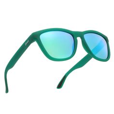 PRICES MAY VARY. 100% UV (UVA & UVB) Protection- lenses block 100% of UVA, UVB & UVC rays and harmful blue light up to 400 nm. Reliable Quality - Made with durable materials and corrosion-resistant lenses, our sunglasses are built to last through any outdoor adventure. An Ideal Choice - Our Polarized lenses reduce glare and improve clarity in bright sunlight, making them ideal for Running and lounging on the Beach. Match Your Style - Choose from a range of Colored Lens options, including fun and Green Plastic Sunglasses For Outdoor Use, Green Plastic Sunglasses For Outdoor, Outdoor Green Plastic Sunglasses, Green Mirrored Sunglasses In Plastic, Green Plastic Sunglasses With Uv Protection, Green Polycarbonate Sunglasses With Uva Protection, Green Wayfarer Sunglasses With Mirrored Lenses, Green Wayfarer Sunglasses For The Beach, Green Wayfarer Sunglasses For Beach