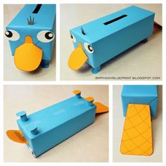 the instructions for how to make an angry bird paper toy