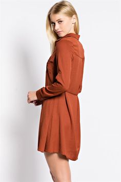 Warm Colors, High Neck Dress, Rompers