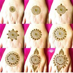 hendi designs for feet and hands