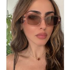 Brand New Prada Pr17ws Sunglasses In Peach Pink Newest Season Colorway! Brown Anti-Reflective Lenses. Gold Prada Detailing On Temples Size 49-20-145. 100% Authentic And Unworn. Made In Italy. Box, Case, Cloth And Paperwork Included. Retail Price $433 Prada Pr17ws, Peach Pink Color, Prada Pink, Sunglasses Pink, Prada Accessories, Sunglasses Brand, Prada Sunglasses, Sunglasses Branding, Peach Pink