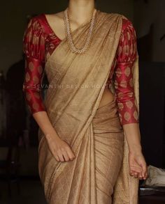 Long Blouse Designs, Saree Wearing Styles, Simple Saree Designs, New Saree Blouse Designs, Traditional Blouse Designs, Cotton Saree Designs, Fashionable Saree Blouse Designs, Blouse Designs Indian