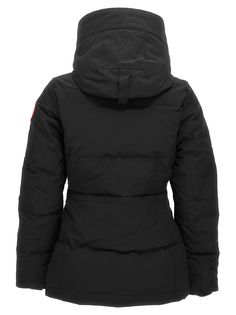 84% polyester, 16% cotton Classic Fitted Outerwear With Detachable Hood, Fitted Outerwear With Double-lined Hood And Long Sleeves, Fitted Long Sleeve Outerwear With Double-lined Hood, Fitted Cotton Outerwear For Cold Weather, Classic Fitted Hooded Outerwear, Fitted Long Sleeve Puffer Jacket For Work, Hooded Padded Collar Workwear Jacket, Fitted Hooded Parka With Padded Collar, Fitted Parka With Detachable Hood