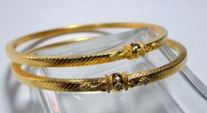 "22 K solid gold handmade square shape bangle bracelet pair. Inner diameter-6 cm(2.36\") we can adjust to any size), inner circumference-18.84 cm(7.41\"), width-3.5 mm. weight-21 grams for pair. Will sell also single for half price." Adjustable 22k Gold Bangle, Gold Rectangular Bangle Gift, 22k Gold Bangles, Pattern Bracelet, Fine Gold Jewelry, Antique Bracelets, Gold Wedding Jewelry, Bangles Jewelry Designs, Bangles Bracelets