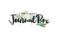 the original journal box logo with an image of a green turtle and flowers on it