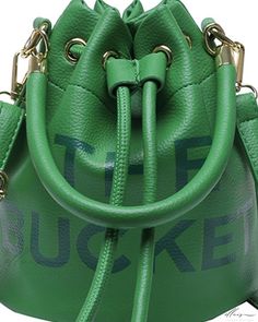 Elluis - Stylish Drawstring Bucket Bag with Chic Letter Pattern Green Bucket Bag With Adjustable Strap, Green Bucket Bag With Removable Pouch, Casual Green Bucket Shaped Bag, Casual Green Bucket-shaped Bag, Green Pouch Bucket Bag With Adjustable Strap, Casual Green Pouch-shaped Bucket Bag, Green Adjustable Strap Bucket Bag, Casual Green Pouch Bucket Bag, Casual Green Bucket Bag