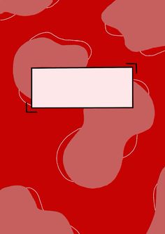 an image of a red and white background with a rectangle in front of it