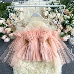 Tulle Shirt Blouses, Net Sleeves, Ruffle Top Blouses, Flared Sleeves Top, Off Shoulder Top, Chiffon Ruffle, Online Fashion Stores, Ruffle Top, Teen Fashion Outfits