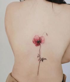 40 Tatouages Coquelicot pour Femme