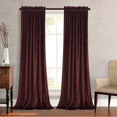 PRICES MAY VARY. Material: 100% Polyester，WELL MADE: Sold as two panels， Panels are sold in pairs and each measures 52" W x 84" L Super soft velvet curtains fabric, offering a classic look, coordinates with any room setting. Block a portion of light and heat, but allow for some natural light to come through. Easy Care: machine washable, gentle cycle, tumble dry low, cool ironing as needed. Please attentMachine wash cold, Mesh bag, similar colors, gentle cycle, non-chlorine bleach. Do not wring. Orange Curtains, Green Curtains, Insulated Curtains, Drape Panel, Curtains Living, Thermal Curtains, Velvet Curtains, French Door, Room Darkening