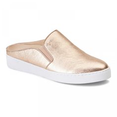 Upper: Leather or printed leather. Footbed: Twill wrapped EVA. Durable rubber outsole. Biomechanically designed to hug your arches, Orthaheel Technology helps support natural alignment from the ground up. Bride Shoes Wedges, High Heels Outfit, Slipon Sneakers, Nursing Shoes, Gold Snake, On Sneakers, Sneakers Outfit