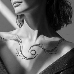 23 Collar Bone Tattoos for Everybody in 2021 - Page 5 of 5 - Small Tattoos & Ideas Collar Bone Tattoos, Small Tattoos Ideas, 42 Tattoo, Clever Tattoos, Pieces Tattoo