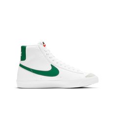 White Nike Classic High-top Sneakers, Classic White Nike High-top Sneakers, Retro White High-top Sneakers For Sports, Classic White High-top Sports Sneakers, Classic White High-top Sneakers For Sports, White Retro Sneakers For School, Classic White High-top Sneakers, White Sneakers For School In Spring, White Sneakers For Spring School Season