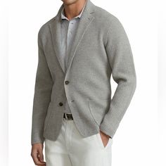 Nwt Polo Ralph Lauren Men’s Notch Lapel Cardigan, Size L, Gray Black Cardigan Sweater, Polo Ralph Lauren Sweater, Mens Cardigan Sweater, Golf Sweaters, Bainbridge Island, Pullover Cardigan, Knit Men, Ralph Lauren Sweaters, Polo Jeans