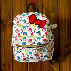 Super Cute Mini Hello Kitty Backpack Ladies/Girls $42 Trendy Backpack With Cute Design For Everyday Use, White Kawaii Backpack, White Cute Backpack For School, Cute Everyday White Backpack, Cute White Everyday Backpack, White Cute School Backpack, White Standard Backpack With Cute Design, Cute White School Backpack, White Cute Design Standard Backpack