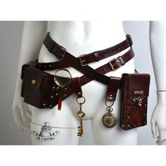 Steampunk Mode, Steampunk Belt, Steampunk Outfits, Moda Steampunk, Steampunk Bag, Anting Manik, Style Steampunk, Steampunk Cosplay