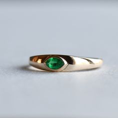 Signet Ring Emerald, Emerald Signet Ring, Green Engagement Rings, Yellow Gemstone Ring, Emerald Stone Rings, Yellow Gemstones, Silver Signet Ring, Gold Signet Ring, Dream Engagement