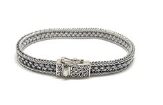 Genuine silver bracelet (92.5) for men's or women's . Fits a 7.25 to 7.5 inch wrist. Bracelet has tight Secure box clasp with security lock so you will never loose it. Perfect everyday wear bracelet will never rust or discolor since it a genuine sterling silver piece Sterling Silver Bracelet With Stainless Steel Clasp, Classic Silver Bracelet With Clasp, Classic Sterling Silver Bracelet With Clasp, Classic Sterling Silver Bracelets With Clasp, Sterling Silver Bracelets With Clasp, Silver Sterling Silver Bracelets With Clasp, Adjustable Sterling Silver Bracelet With Box Clasp, Sterling Silver Rectangular Jubilee Bracelet, Classic Silver Braided Bracelets With Stainless Steel Clasp