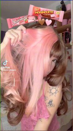 Cute Pink Hair, Brown And Pink Hair, Change Up Your Look, Light Pink Hair, Pink Hair Dye, Pastel Pink Hair, Dyed Hair Inspiration, Pretty Hair Color, Hair Color Pink