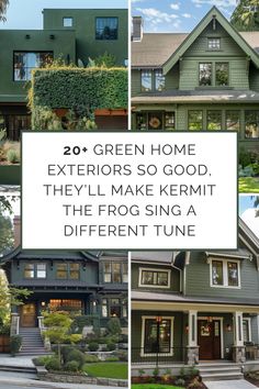 green home exteriors so good, they'll make kermit the frog sing a different tune