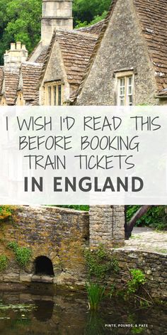 a sign that says i wish i'd read this before boarding train tickets in england