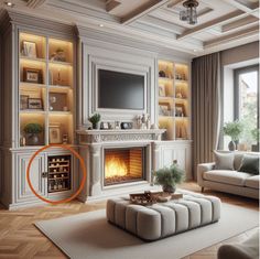 Smart Built-In Ideas for Small Living Rooms with a Fireplace — Michael Helwig Interiors