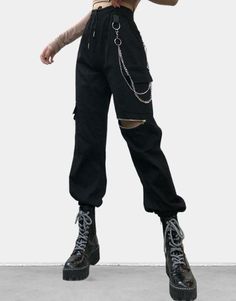 Black Techwear Pants Women, Red Techwear Outfit, Techwear Baggy Sweatpants For Streetwear, Baggy Techwear Sweatpants For Streetwear, Baggy Techwear Sweatpants, Baggy Techwear Pants For Streetwear, High Waist Cargo Jeans For Winter Streetwear, High-waist Cargo Jeans For Winter Streetwear, Edgy Baggy Bottoms For Streetwear