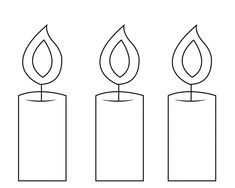 three candles with one burning and the other being lit