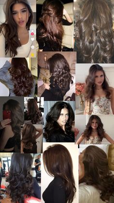 Blowout Hair Pictures, Natural Curly Hair Cuts, Brown Hair Inspo, Short Hair Black, Hair Upstyles, Haircuts For Wavy Hair, Curly Hair Styles Easy, Blowout Hair