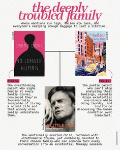 the deeply troubled family by david doziert and no longer human, as well as other things