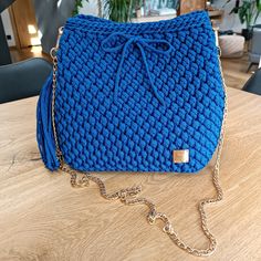 Hello All :) Are you looking for an elegant and long-lasting bag that is also eco-friendly? I have the perfect solution for you! My handmade bags, crafted from exceptional polyester cord, meet the highest quality standards. Why Choose My Bag? 💪 Durability and Strength - my bags are made from a unique polyester cord that is not only durable but also waterproof. You don't have to worry about damages or moisture. 🔄 Ease of Use - my bags don't pill in use or when washed, meaning they will look bra Handmade Crossbody Bucket Bag As Gift, Handmade Blue Bucket Bag For Everyday Use, Handmade Blue Shoulder Bucket Bag, Trendy Handmade Blue Bags, Trendy Blue Handmade Shoulder Bag, Elegant Handmade Blue Shoulder Bag, Handmade Hobo Crossbody Bag As Gift, Handmade Hobo Crossbody Bag For Gifts, Handmade Blue Hobo Shoulder Bag